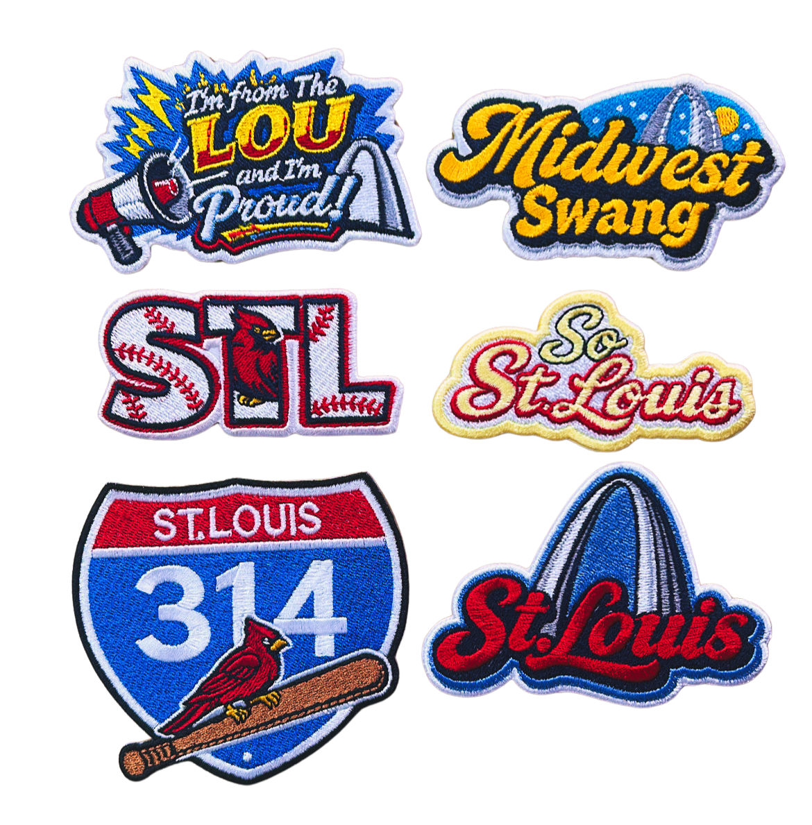 STL Themed Patch Bundle